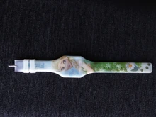 Reloj electrónico LED Frozen para niños, pulsera de silicona con dibujos animados