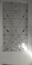 Regla para dibujo de 30x15cm, regla de Patchwork de Material acrílico de alta calidad, regla transparente, escala, dibujo de línea de oficina y escuela
