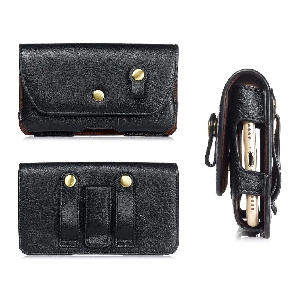 Nuovo Disegno Della Cinghia Della Copertura Orizzontale Con Auricolare Per Il Telefono Cellulare Sonim Xp7