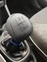 Car-Gear-Head-Shift-Knob-Cover Ball-Collars Ford-Focus-2-3-4-Mk2 MK3 MK4 MT