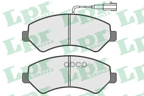 Колодки Тормозные Citroen Jumper/Fiat Ducato/Peugeot Boxer R16" 06- Перед. 2дат. Lpr 05p1721 Lpr арт. 05P1721