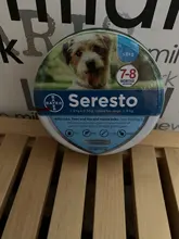 Seresto-Collar de prevención de pulgas y garrapatas para perros y gatos, repelente de mosquitos, suministros para mosquitos, 8 meses