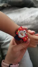 Reloj de dibujos animados para niños, cronógrafo con cinta de silicona, mesa con parches, regalo para niños y estudiantes, 2020