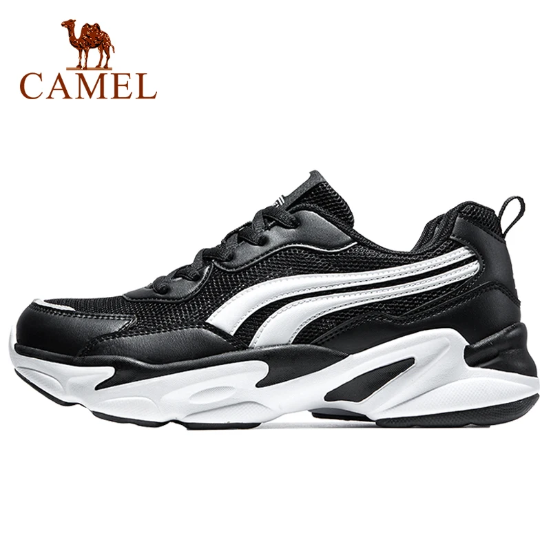 CAMEL/прогулочная обувь; женские кроссовки; Спортивная повседневная обувь на платформе; устойчивая к воздействию скольжения; дышащая износостойкая обувь для бега