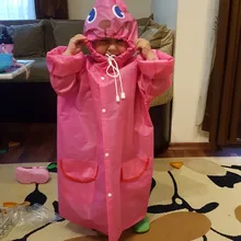 Waterproof Kids Raincoat Children Cartoon 1pcs for Student Animal-Style