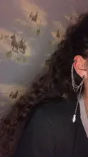 VKME-pendientes de estrella de oro sin Piercing para mujer y hombre, pendientes de Clip para la oreja de cartílago falso Simple, joyería con Clip
