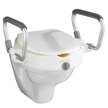 

Toilet seat elevator with support handles secure Wenko