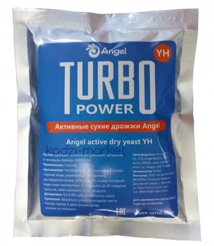 

Yeast alcohol turbo YH "Angel" 250гр (3 Pack included)