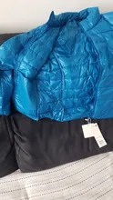 90% Ultra-luz de talla grande fino algodón Down chaqueta 2019 mujeres Otoño Invierno corto con capucha cálido blanco plumón de pato ropa mujer