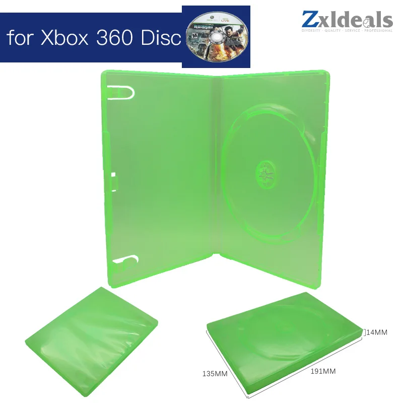 Сменный Чехол для XBOX 360 игровой диск запасная зеленая коробка один CD|Чехлы| |