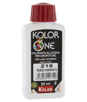 

DYE KOLOR ONE ML.20 N.216 RED AMARAN. PCS-12