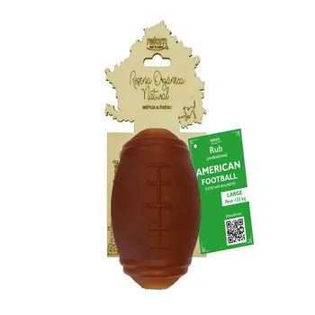 

Dog Toy in natural resin AMERICAN FOOTBALL returns