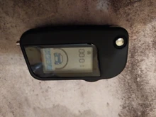 A93 caja con vidrio sin cortar para Starline A93 A63 A39 hoja sin cortar fob caso A93 plegable coche remoto