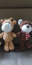 Llaveros de peluche de 12cm para niños, llaveros con colgante pequeño de animales de peluche, león, elefante, Tigre, bosque, regalos de cumpleaños y Navidad