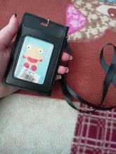 Coin-Purse Lanyard Id-Card-Holder Business Neck-Strap Mini Unisex School Office-Supplies