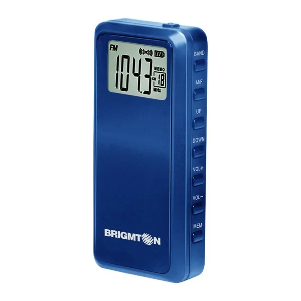 ТРАНЗИСТОР радио BRIGMTON BT-123 AM/FM 3,5 мм