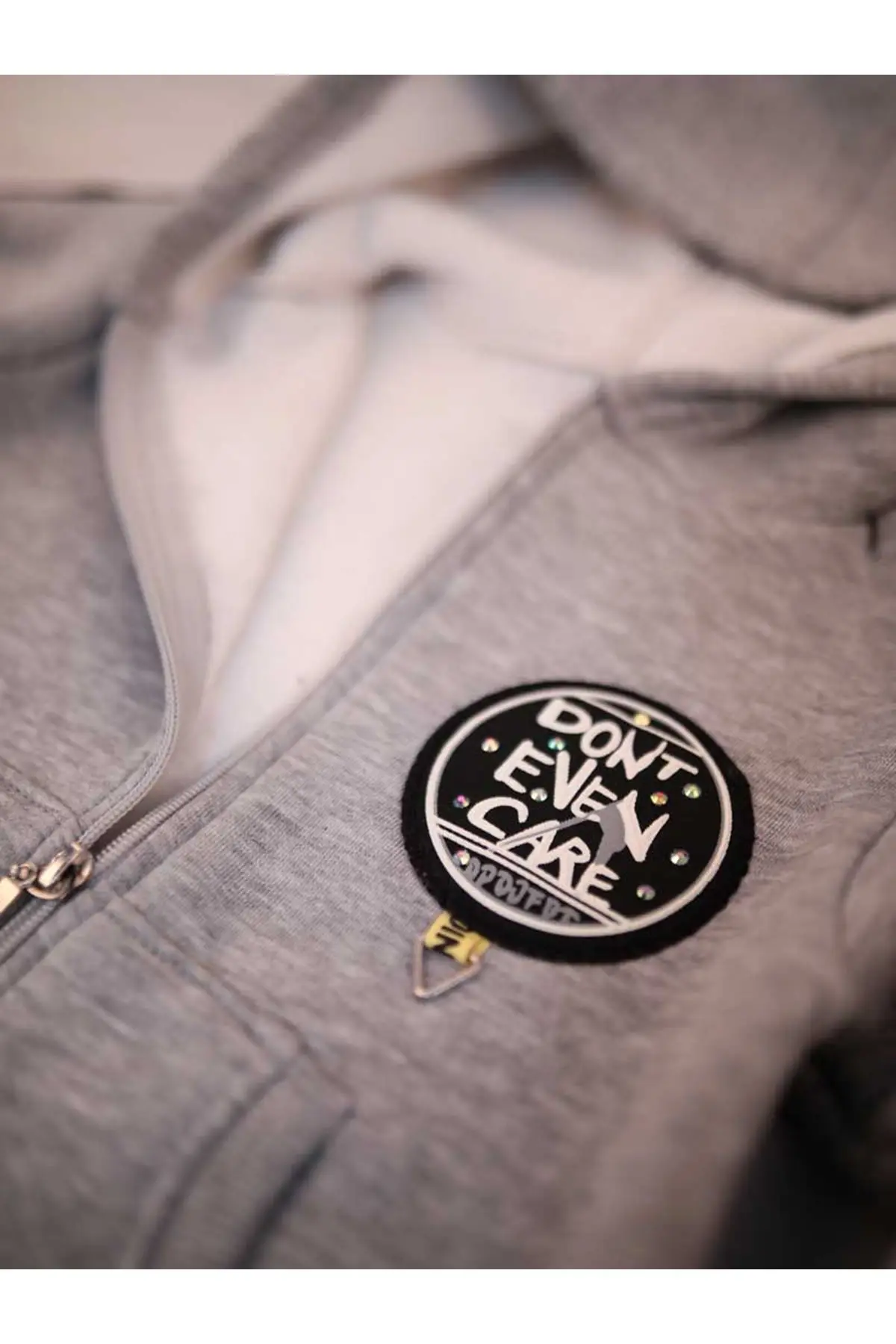 Серая зимняя стеганая куртка для девочек|Толстовки и кофты| |