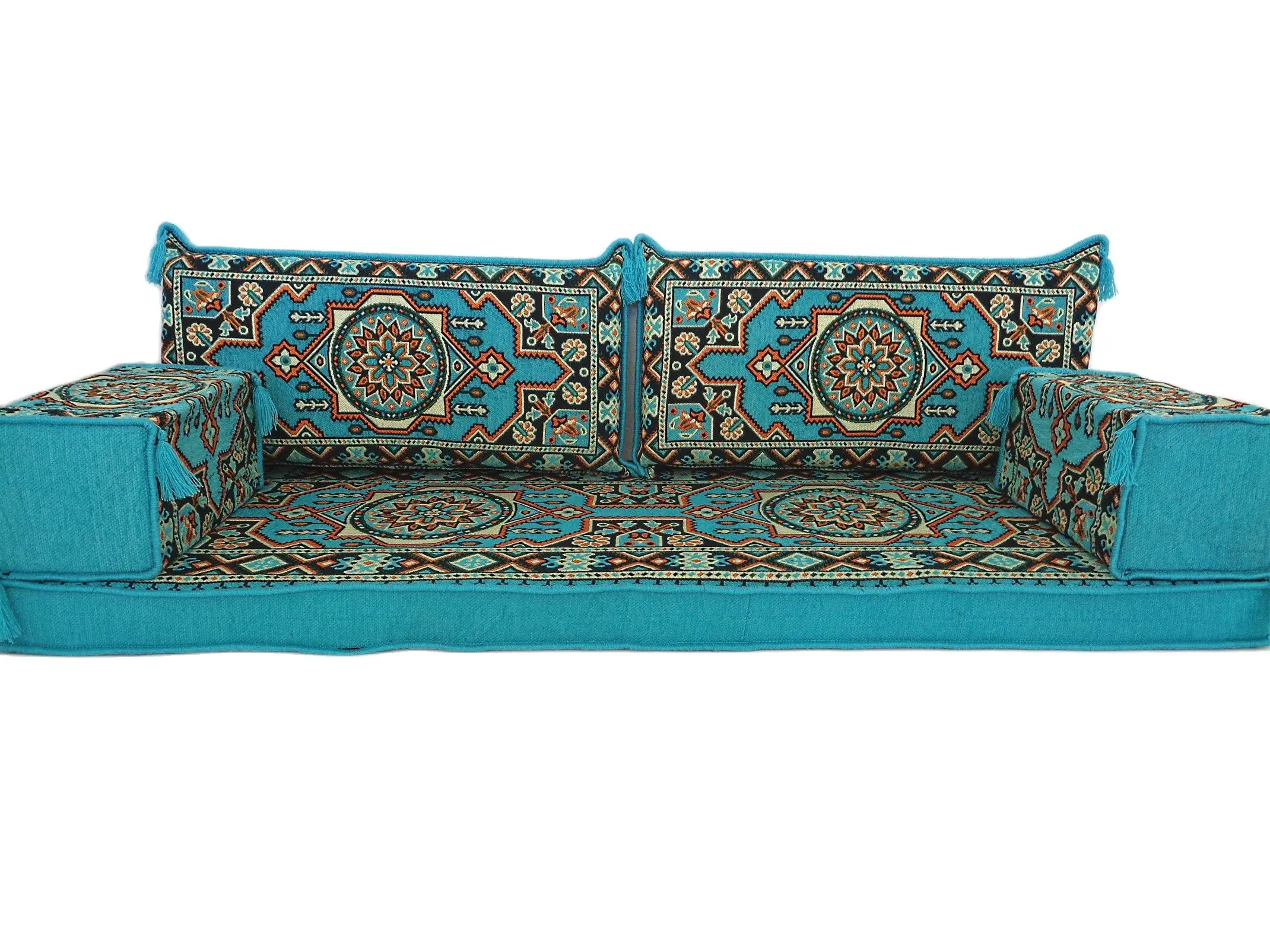 Arabic Floor Seating Sofa / Majlis / Couches Oriental Seating Benc Cushions Jalsa