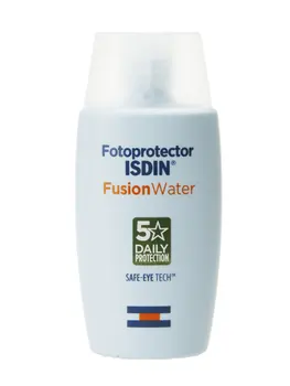 

Isdin fusion water color free spf 50 + 50 ml sun protection facial oil-free