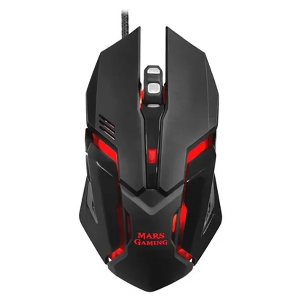 Игровая мышь Mars Gaming MRM0 4000 dpi Черный| |