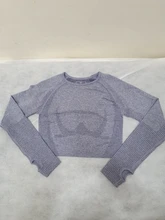 Yoga-Set Workout-Clothes Seamless Leggings Fitness-Crop-Top Sport-Suit Vital Gym Long-Sleeve