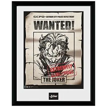 

Comic Joker Wanted (printing frame 30x40 Cm)Batman15.62