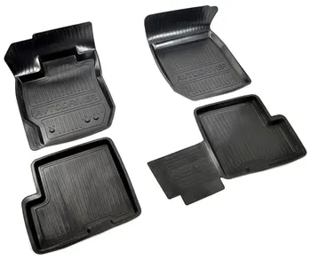 

Interior rubber mats with a side for Renault Duster all-wheel drive (2015-) adrjet045