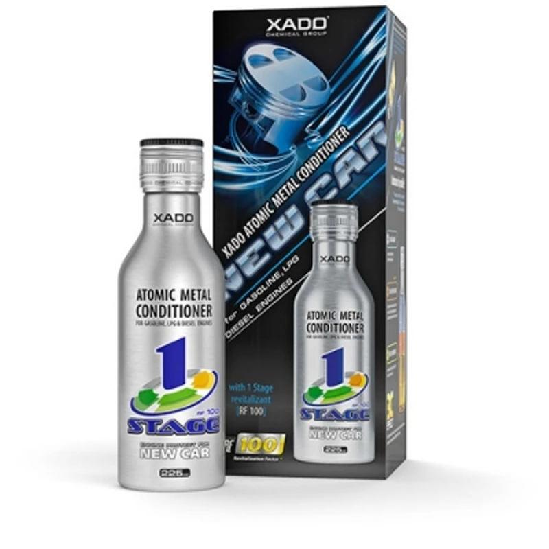 Масляная присадка XADO NEV CAR для защиты новых двигателей с объемом масла до 5 литров |