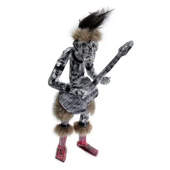 

Figurine wooden Asmat Anassi with a guitar-олицетворяет cheerful winnings inheritance