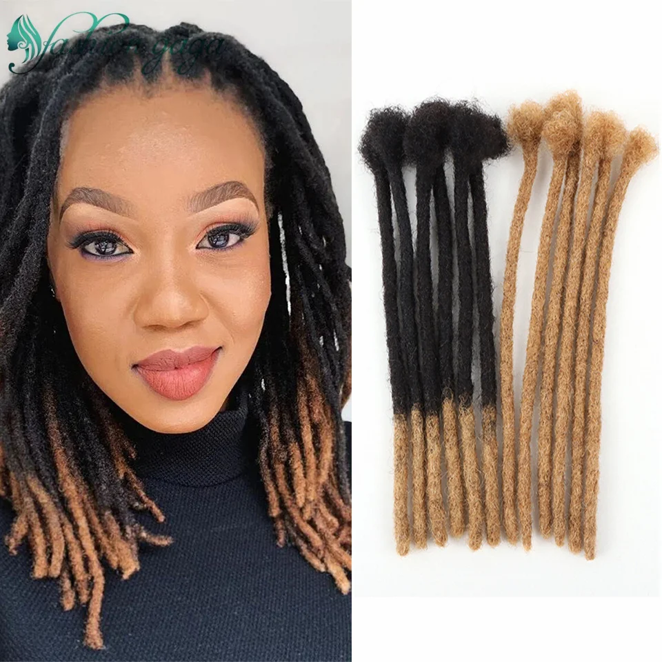 Permanent Loc Extensions Human Hair Human Hair Dreadlock Extensions