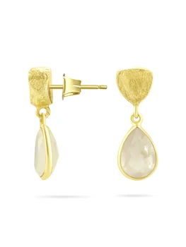 

Silver earrings with semiprecious stones from the Spanish brand Magia de Gama Barcelonа 925 sterling silver