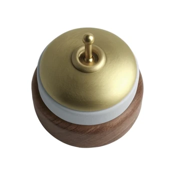 

Switch porcelain baseman dark wood and top satin