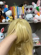 Cosplay Wig Costume Bangs Synthetic-Wig Blonde Ebingoo Evergarden Women Violet Party