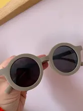 2021 nuevos niños adorables gafas de sol niños gafas de sol Ronda Street Beat bebé niño niñas gafas lindo tonos al aire libre mira