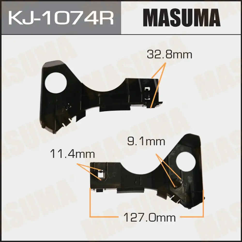 Кронштейн бампера 52115-12380 MASUMA KJ-1074R COROLLA FIELDER крепление | Автомобили и мотоциклы