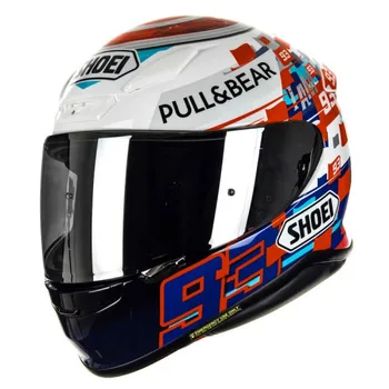 

Shoei helmet NXR Marquez power up!
