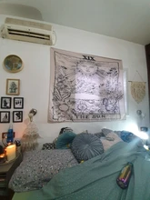 Tapestry Wall-Hanging Astrology Sun-God Deco Divination Bedroom Living-Room Large-Size