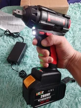 Brushless Impact Wrench Charger-Sleeve Power-Tool Li-Ion-Battery 600NM Allsome 288vf