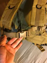 Mochila con correa para el pecho, ajustable, resistente, correa para el pecho, cinturón antideslizante para senderismo y trotar