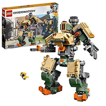 

LEGO Overwatch - Bastion, video game character building Set, includes Ganymede bird toy doll (75974)