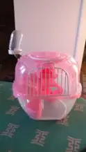 Hamster-Cage House Travel-Carrier Guinea-Pigs Portable Nest Plastic Cave-Bed Living-Habitat