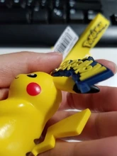 LLavero de Pokemon de Pikachu para coche, modelo de llavero de Pokémon