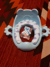 Asiento de inodoro niños bebé orinal asiento de entrenamiento con reposabrazos antideslizante otoño infantil de seguridad urinario silla cojín extraíble aseo