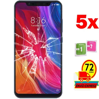 

5x Protectors Screen Tempered Glass for for Xiaomi Mi 8 PRO (Not Full SEE INFO)