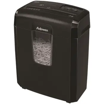 

Paper shredder to fragments Powershred 8Cd with basket 14L NeroFELLOWES57.71 cutting capacity 8 color sheets