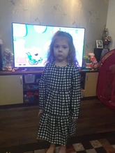 Dress For girls Big Bow Girls Dress Casual Plaid Dress Girl 2020 Autumn Spring Kids Dresses