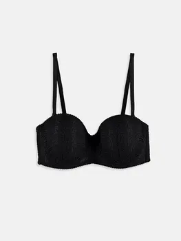 

Ruched Strapless Bra