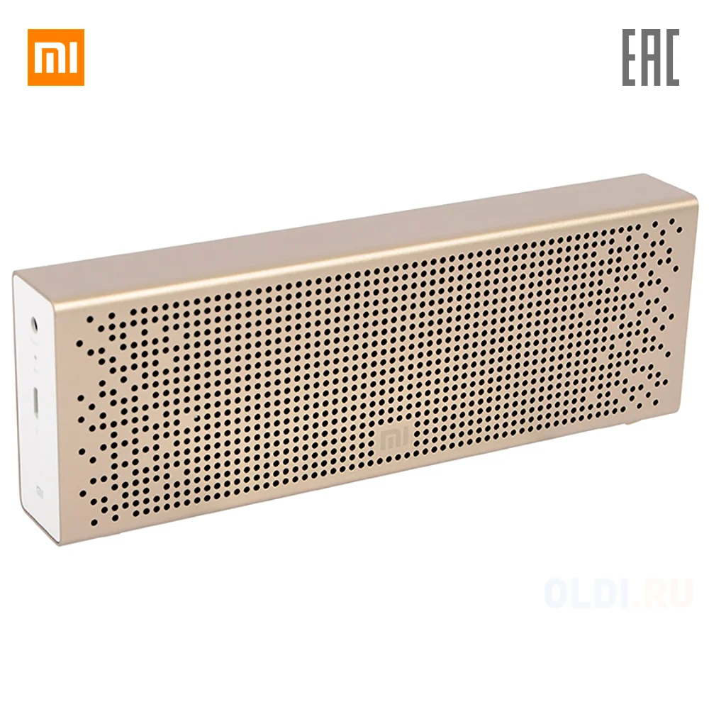 Акустика Xiaomi Mi Bluetooth Speaker, портативная колонка, bluetooth динамик, гарантия РФ, быстрая - Цвет: Золотой