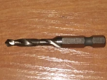 Drill-Bits Taps Screw-Tap Countersink Thread Metric Deburr Steel Quick-Change Hex Hss