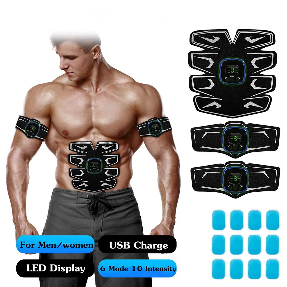 EMS Muscle Trainer Stimulator For Abs And Arms Rechargeable lupon.gov.ph